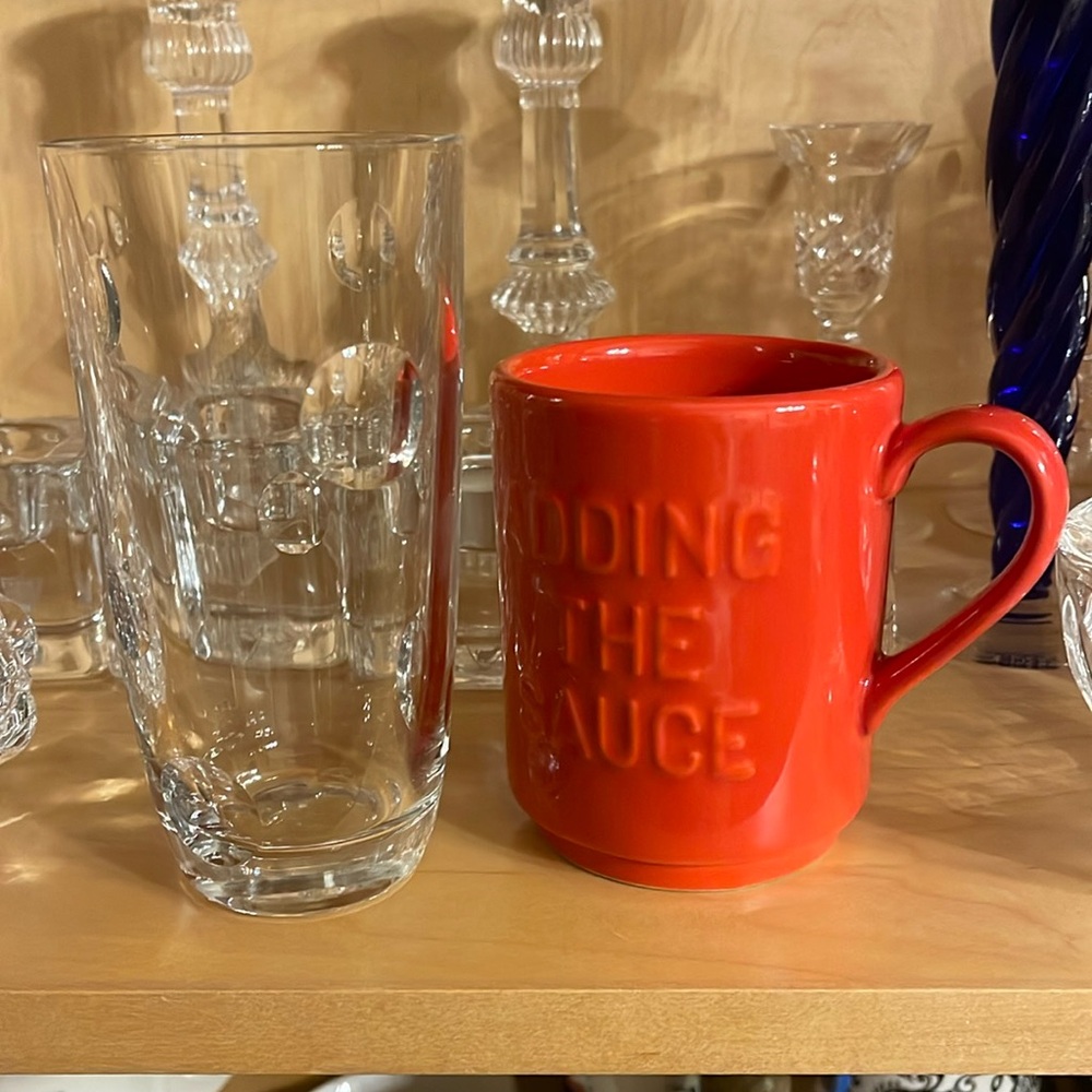 Bundle Kate Spade New York Lenox drink glass and mug